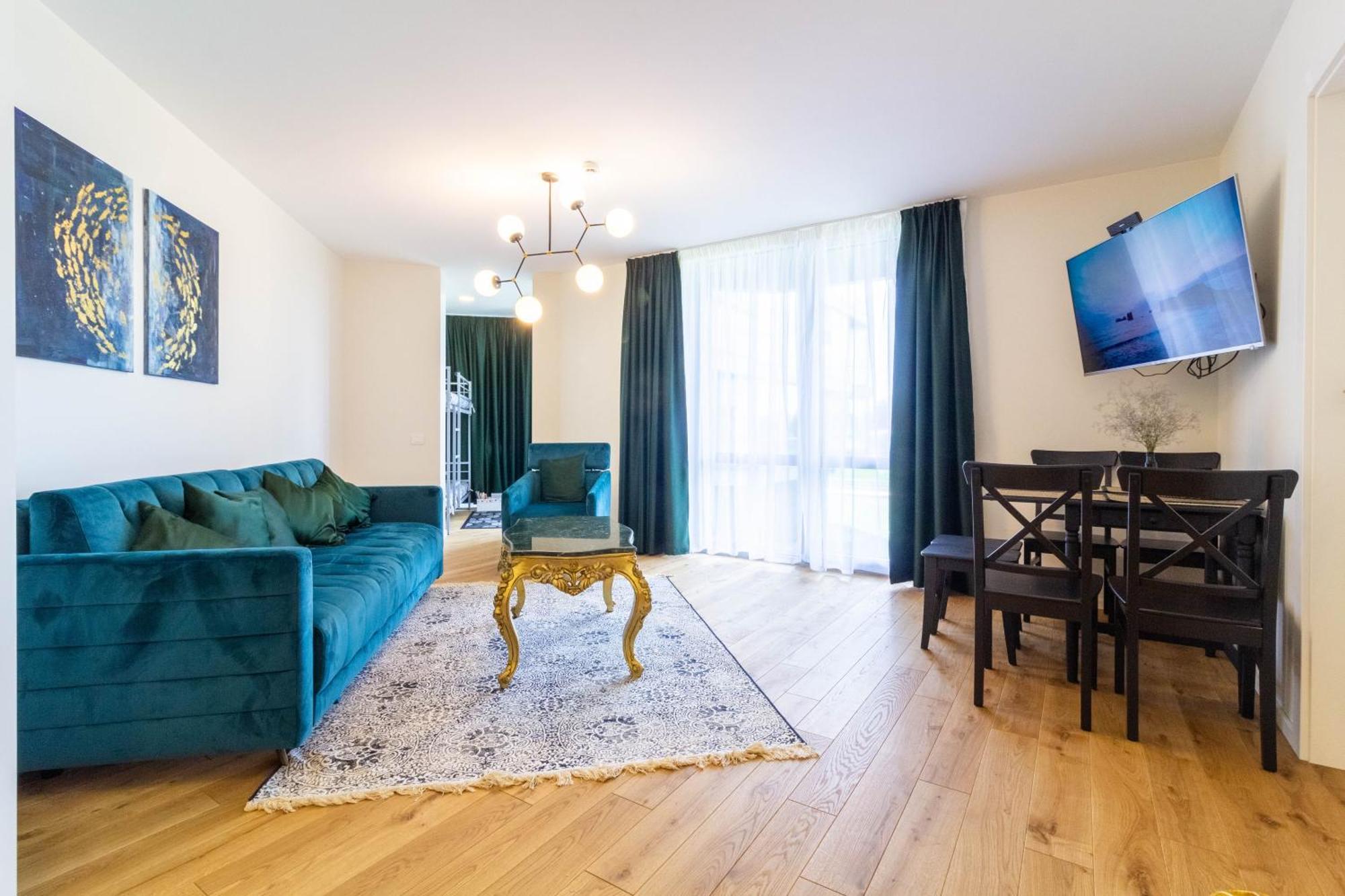 Elija Swan-Toy Apartments Šventoji Szoba fotó